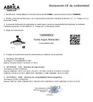 FABRILAMP Ventilador Dc Cala Negro 48w 4800lm 3asp.desp 91d 6 Velocidades 3000-4000-6000k Remoto+temporiza+memoria Incluye mando a distancia y dos tijas de 10 y 25 centímetro Productos originales calidad de confianza - details 3