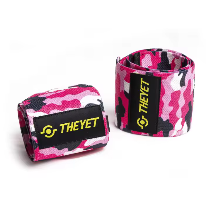 THEYET Muñequeras Deportivas Gym Camo para Cross Training y Fitness  Hombre y Mujer (Par) Protecciones de Muñecas Powerlifting Calistenia Halterofilia Crossfit Barras  Wrist Wraps Camuflaje - 1