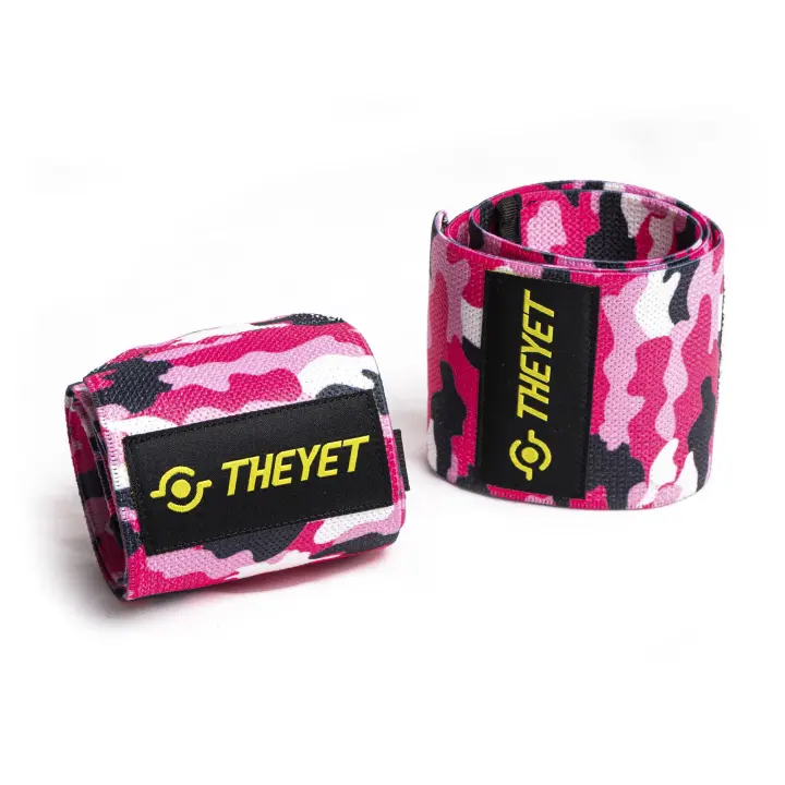 THEYET Muñequeras Deportivas Gym Camo para Cross Training y Fitness  Hombre y Mujer (Par) Protecciones de Muñecas Powerlifting Calistenia Halterofilia Crossfit Barras  Wrist Wraps Camuflaje - 1