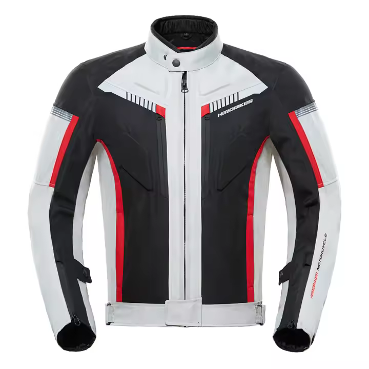 Chaqueta De Motocicleta Para Hombre Impermeable Con Pantalones De Motocross Equipamiento Protector De Moto Material Polyester Y Nylon - 1