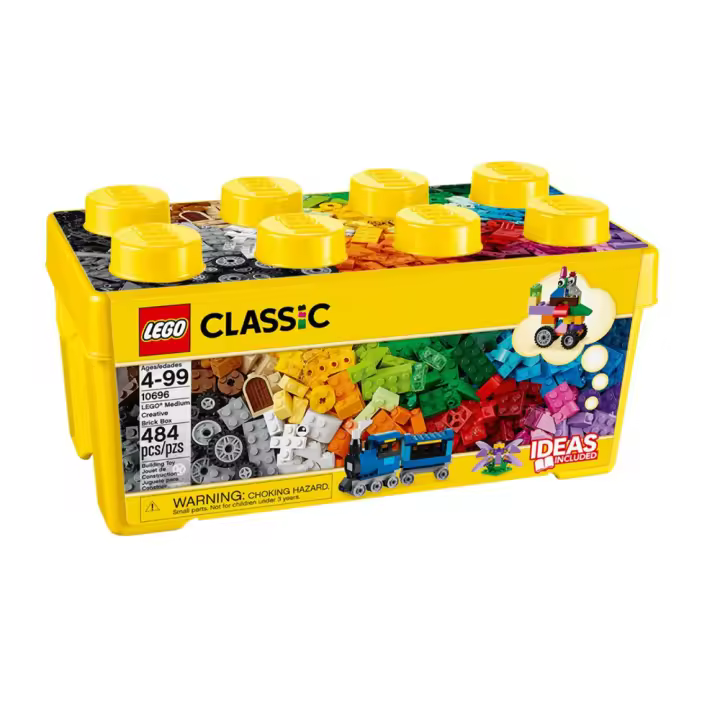 Juego de construccion Ladrillos Creativos en caja 484 piezas Lego Classic (LEGO 10696) - 1