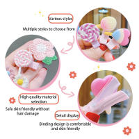 Juego De 14 Clips De Pelo Para Bebé Niña Clips De Silicona Suave Estilo De Moda Clips De Pico De Pato Clips Laterales Dulces Y Tiernos Accesorios Para El Cabello - details 1