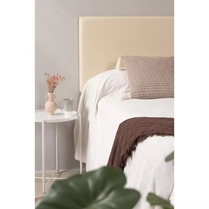 Cabecero Smooth Polipiel para camas de 105 y 90 cm - Beige - 1
