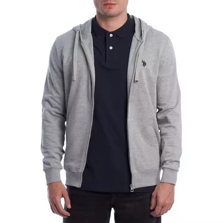 U.S. Polo Assn.-Sudadera con Capucha y Cremallera US41162009 para Hombre - 1