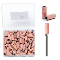 80pcs Mini Cabezas De Pulido De Arena 3mm Para Uñas Accesorios Para Máquina De Manicura Eléctrica Herramientas De Perfuración De Uñas - details 4