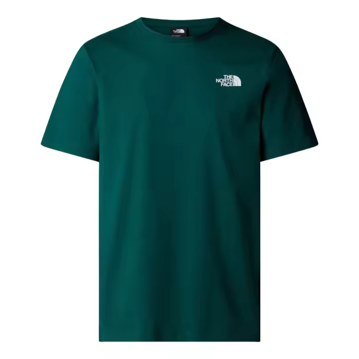 Camiseta Verde The North Face Redbox Tee Smoked Pearl-Hero Blue - 1