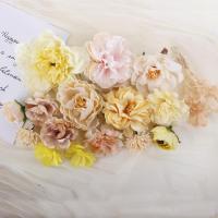 Rozas Mezcladas De Seda Flores Artificiales Para Decoración De Hogar Y Boda Arreglo Floral DIY Accesorios De Regalo - details 4