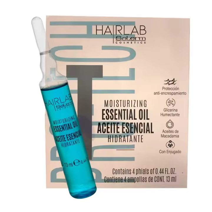 SALERM COSMETICS ACEITE ESENCIAL MOISTURIZING HIDRATANTE (Ampollas  4 unidades x 13 ml. - 1