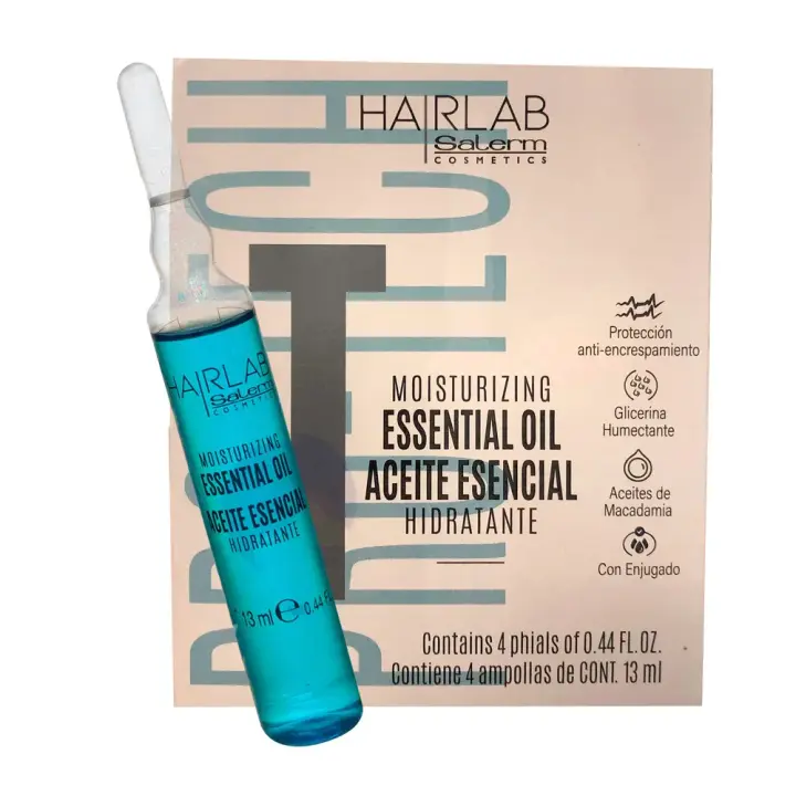 SALERM COSMETICS ACEITE ESENCIAL MOISTURIZING HIDRATANTE (Ampollas  4 unidades x 13 ml. - 1