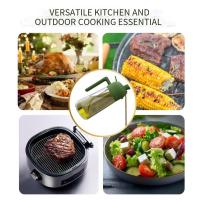 Botella De Aceite 2 En 1 Con Rojellador Recargable Y Sellado Para BBQ Cocina Hornear Herramientas De Cocina Ecológicas De Vidrio - details 1