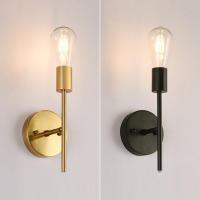 Lámpara De Pared LED E27 4W Doble Cabeza Moderna Estilo Industrial Para Dormitorio Baño Sala De Estar Luz Diaria Corriente Alternaria 220V - details 3