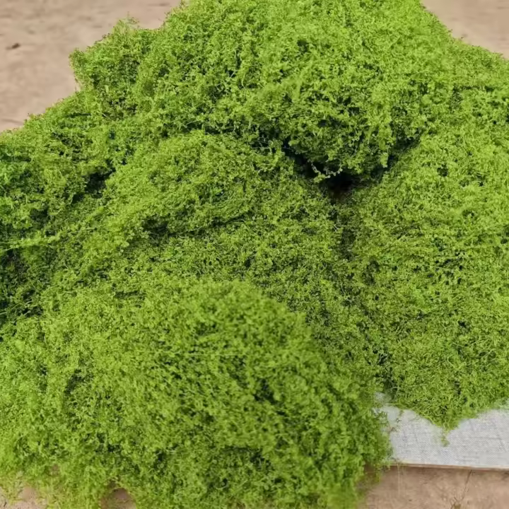 50g De Hierba Artificial De Mostrador Verde Para Manualidades DIY Decoración De Habitaciones Jardines Mini Paisajes - 1