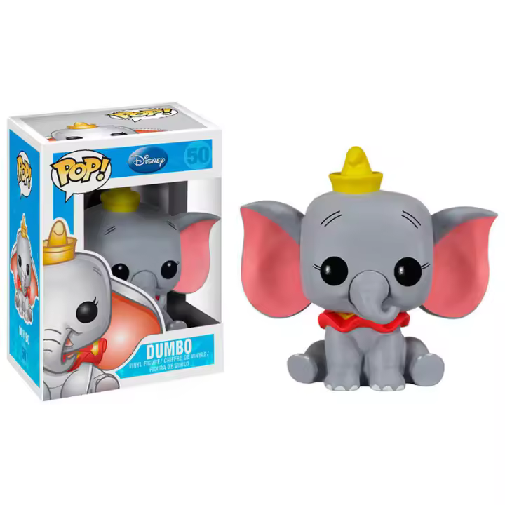 Figura Pop Disney Dumbo-Figura de Vinilo Coleccionable - Idea de Regalo- Mercancia Oficial - Juguetes para Niños y Adultos - Movies Fans - Muñeco para Coleccionistas y Exposición - 1