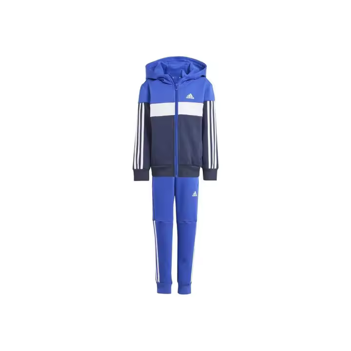 Chandál Niñ@ Adidas 3S Azul/Blanco/Negro - 1