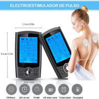 Electroestimulador Eléctrico Tens para masaje corporal, máquina de acupuntura EMS de 36 Modos, therapy Digital para adelgazar - details 0