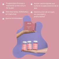 Chic & Love Wellness Tratamiento de choque para la piel  1 Caja 20 Viales Bebibles + 3 Botes de Gummies Radiant Skin - details 2