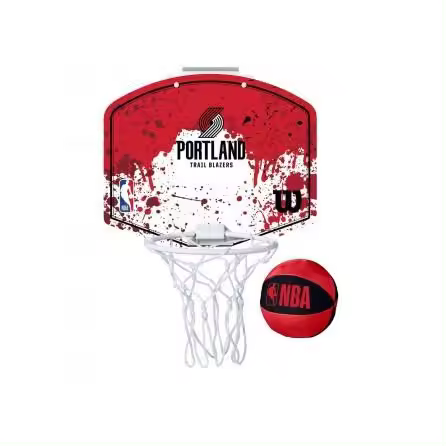 SET MINICANASTA WILSON NBA TEAM MINI HOOP BLAZERS WILSON - 1