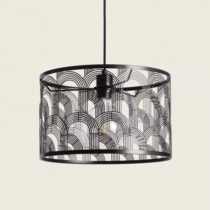 Ledkia Lámpara Colgante Metal Zaria - Diseño Moderno para Ambientes Personalizados - 1
