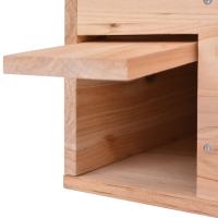 vidaXL Casa para erizos de madera 45x33x22 cm - details 4