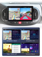 Junsun Android 13 inalámbrico CarPlay Android Auto Radio para Fiat 500L 2012 2013 2014 2015 2016 2017 coche Multimedia navegación GPS autorradio - details 19
