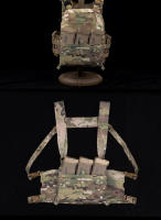 Alfombra De Colgante Frontal Con Inserto Elástico Triplet Pouch 5.56 Accesorios De Equipo Exterior MOLLE Holster Pouch - details 6