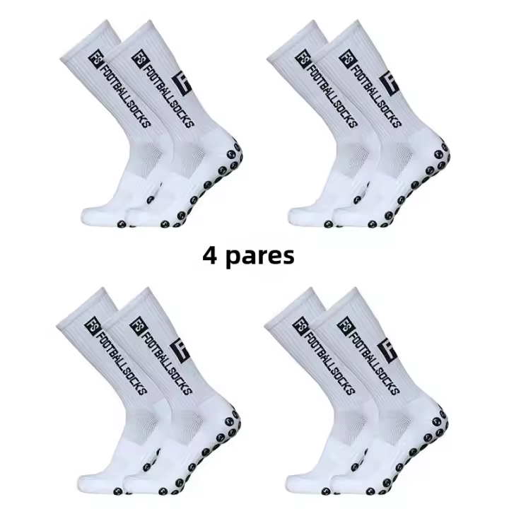 4 Pares De Medias De Fútbol Antideslizantes Adhesivas Para Exteriores TC Medias De Flecha Medias De Deporte Para Hombres - 1