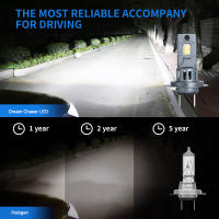 Dream Chaser Bombilla De Faro LED H7 Mini Inalámbrica 60W 20000LM 6500K Para Faros De Coche Lámparas Diódicas Automóviles 12V - details 5