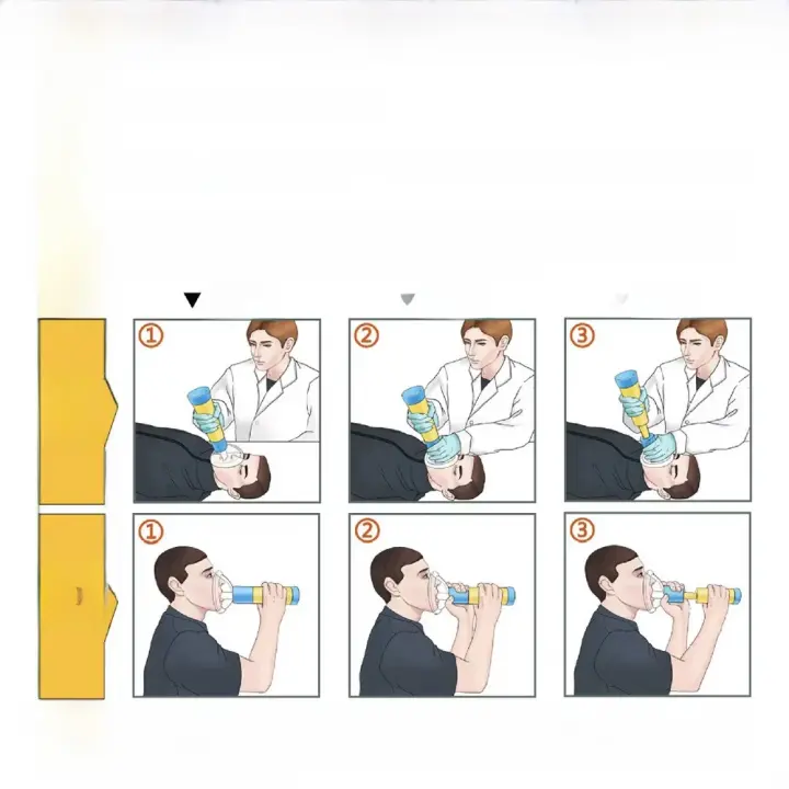 Máscara De Entrenamiento Para RCP Con Dispositivo Antigolpes Anti Asfixia Para Rescate Doméstico Kit De Primeros Auxilios Para Adultos Y Niños - 1