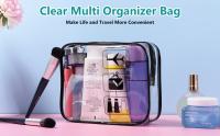 Bolsa Transparente Avion, Neceser Transparente Viaje Avion, PVC Impermeable Bolsa Avion para Llevar Líquidos para Mujeres - details 3