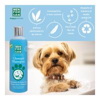 Menforsan Champu Perro Eliminador de Olores Talco 300ml - Neutraliza las moléculas del mal olor - Hidrata y Revitaliza - details 2