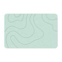 Alfombra De Baño Kieselguhr Antideslizante Alfombrilla De Ducha Absorbente Y Secado Rápido Tamaño 60x39cm Para Adultos - details 4