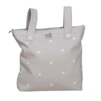 BOLSO PANERA BABYLINE DE LA COLECCIÓN DREAMS. 100% POLIPIEL CON ESTRELLITAS BORDADAS. - details 0