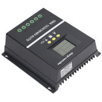 Controlador Solar Regulador De Placa Solar Con Pantalla LCD Iluminada 7 Modos Adaptativo Para Sistema De Luz 12V 24V 36V 48V - details 1