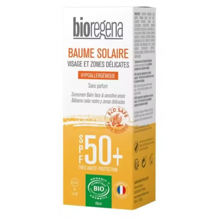 Crema Solar Facial SPF50 Plus Bio 40ml Bioregena - 1