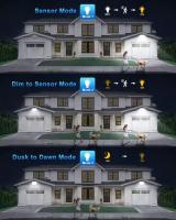 Lámpara Solar Exterior LED Impermeable Con Sensor De Movimiento Luz De Exterior Para Navidad Incluye Bombilla Y Luz Dimmable - details 12