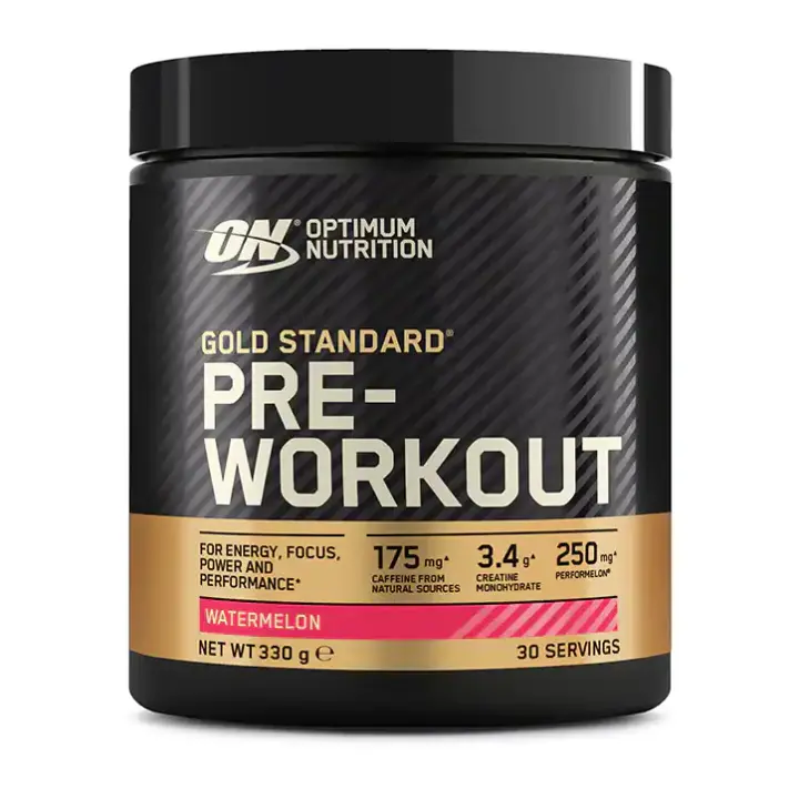 Optimum Nutrition - Gold Standard Pre WorkOut x 330 g - Con cafeína - Sabor Sandía - 1