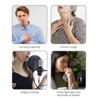 Dispositivo De Expansión Pulmonar Y Eliminación De Moco Valvula Respiradora Vibration Herramienta De Ejercicio Para La Respiración - details 1