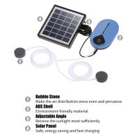 Bomba De Oxígeno Solar Para Acuario 1.5W 3600mAh Aerator De Piscina Y Pesca Bomba De Aire Para Acuario Y Piscina - details 1