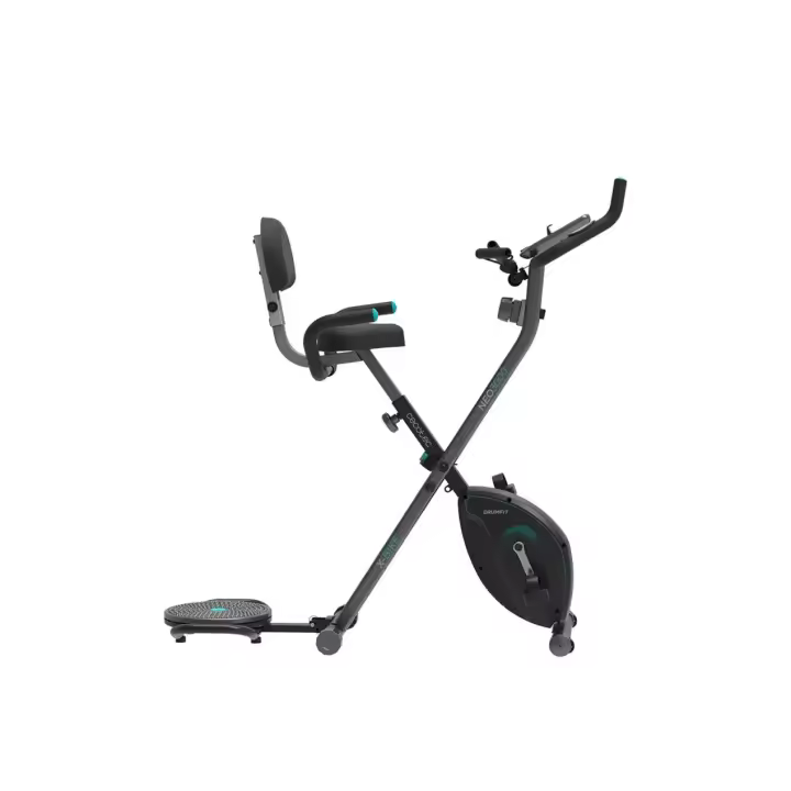 CECOTEC 07176 Bicicleta Estática Plegable DrumFit X-Bike 3000 Neo Pro: Entrenamiento Completo en Casa - 1