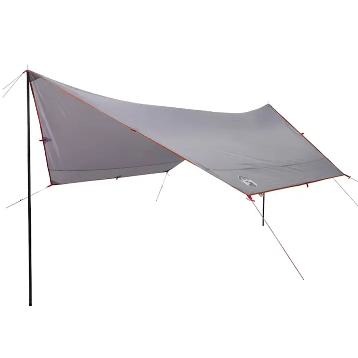 vidaXL Lona de camping impermeable naranja 430x380x210 cm - 1