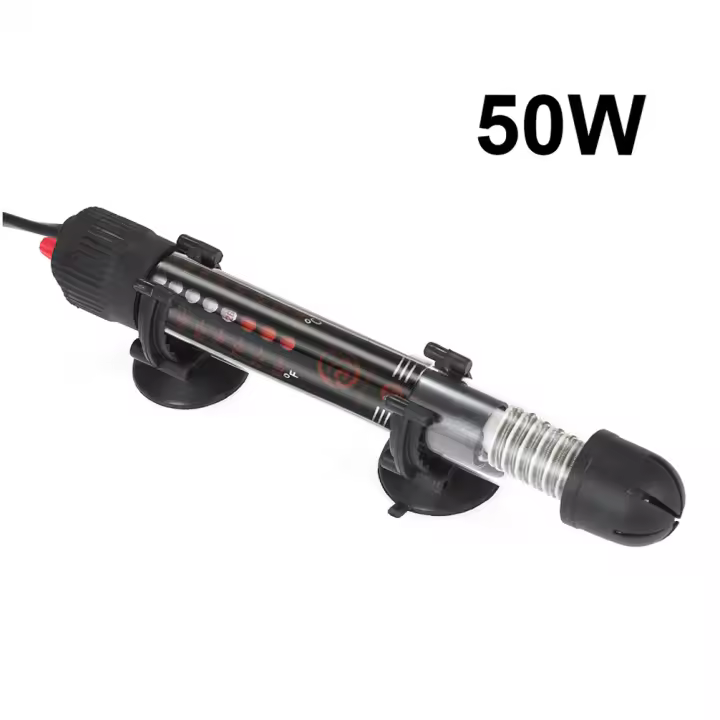 Calentador Submersible Para Acuario De Vidrio Temperatura Ajustable 220-240V Potencias Disponibles 25W/50W/100W/200W/300W - 1