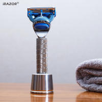 iRAZOR Fusion Afeitadora Manual De 5 Capas Para Barba Y Cabello De Hombre Herramientas De Aseo Desmontables Y Lavables - details 1