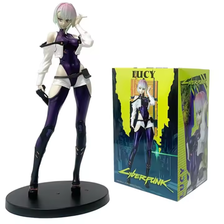 Figura De Acción Gsc Pop up Parade Cyberpunk Edgerunners Rebecca David Lucy Estatua De Anime Colección Muñeca Juguete Regalo Para Adolescentes Y Adultos - 1