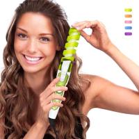 Rizador De Pelo Espiral Para Mujeres Portátil Con Operación Simple Ondulador Automático Tongs Para Cabello Seco Y Húmedo Máxima Temperatura De 210 °C - details 0