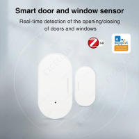 Sensor Magnético De Puerta Y Ventana EWelink ZigBee Alarma Inalámbrica Detector De Seguridad Para El Hogar Compatible Con Alexa ZHA - details 0