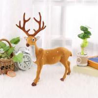 Reindeer De Peluche Simulación Para Decoración De Navidad Y Año Nuevo Tamaño 15/20/25/30/35/40cm Adornos De Ciervo Para El Hogar - details 8