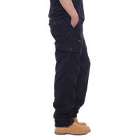 Pantalones Cargo Hombre FGKKS Con Multiple Bolsillos Y Cierre De Cremallera Algodón Puro Pantalones Rectos Casuales De Color Sólido Para Construcción - details 18