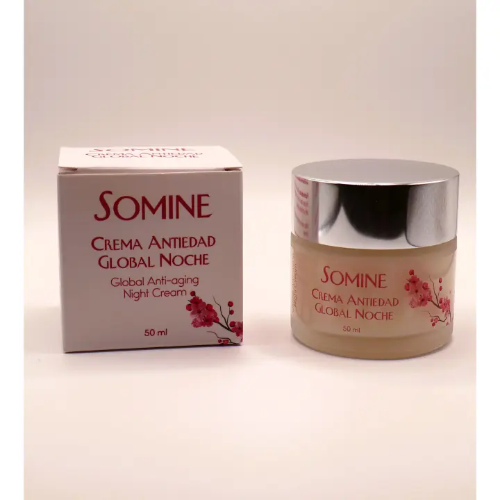 Crema Anti Edad Global Noche, Tratamiento Facial 50 ml - Somine Cosmética - 1