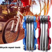 Kit De Herramientas De Reparación Multifuncional Para Bicicleta Portátil Conjunto De Mantenimiento De Bicicleta Con Llaves Allen Y Hexágonas Accesorios Para Ciclismo - details 4