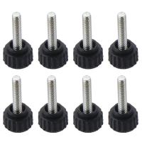 8Pcs M5 Tornillos De Apriete Con Cabeza De Encaje Mango De Mano De Tornillo Con Cabeza Plástica Para Carpintería Y Artesanía - details 0